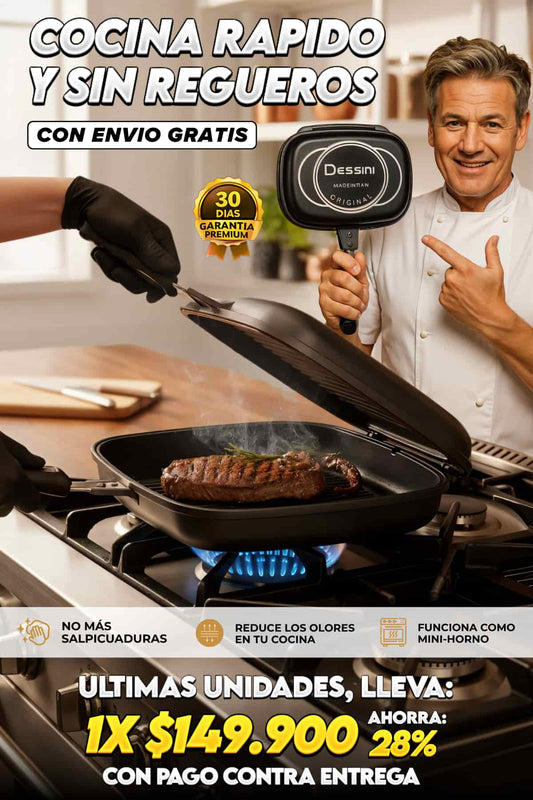 SARTEN ANTIADHERENTE FÁCIL DE VOLTEAR ¡ENVIO GRATIS!