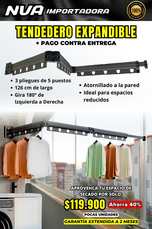 TENDEDERO EXPANDIBLE ¡OFERTA ESPECIAL!